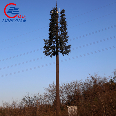 Bionischer Q345b-Tarnungs-Handy-Turm galvanisierte gefälschten Baum