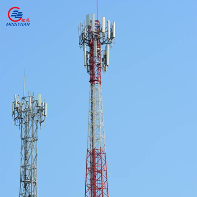 Winkel-heißes Bad-Radioantennenmast-bewegliche Gitter-Telekommunikation