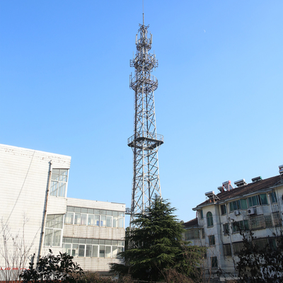 30m mit Beinen versehene Kommunikations-Antenne des heißes Bad-selbsttragende Turm-4