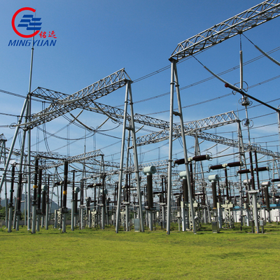 Bock-Struktur-heißes Bad-Freileitungsmast der Nebenstellen-10-750kv galvanisierte