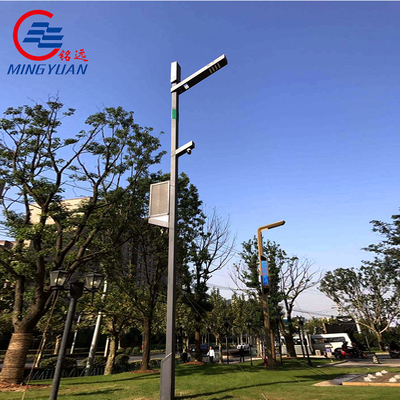 Galvanisiertes Stahlmast-Park-Lampe LED straßenlaterne-Polen hohes Solar-ANSI im Freien