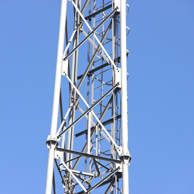 Galvanisierter Röhren- Stahl-Pole-Antennen-eckiger Turm