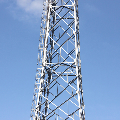 Galvanisierter selbsttragender Gittermast-Mast Q355b für Telekommunikation