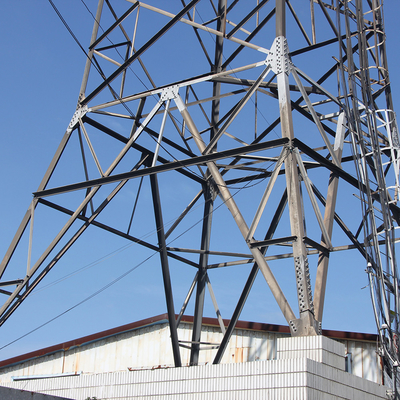 Heißes Bad galvanisiertes Winkeleisen CCTV-Gittermast-Q355b