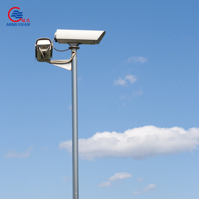 Galvanisierter Posten CCTV-Stahl-Polen heißen Bad-4M 6M Security Camera Light