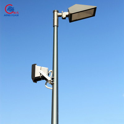 Galvanisierter Posten CCTV-Stahl-Polen heißen Bad-4M 6M Security Camera Light