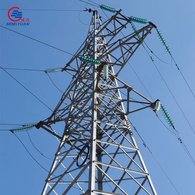 Winkeleisen des Gitter-elektrisches Pylonfreileitungsmast-35kV 0,85 KN/Sqm