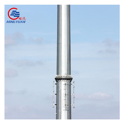 Feuerverzinkter Strommast Verzinkter achteckiger Strommast