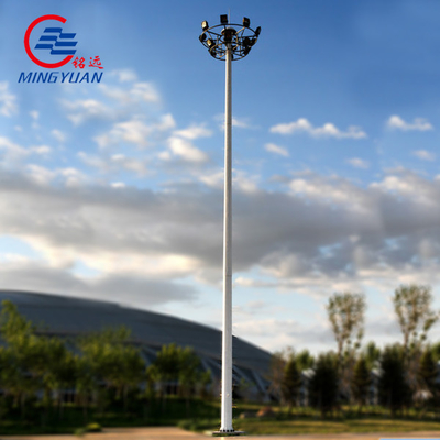 30m Solar-LED Stahl 40m hoher Mast-heller Polen im Freien für Stadion und Quadrat Q235b