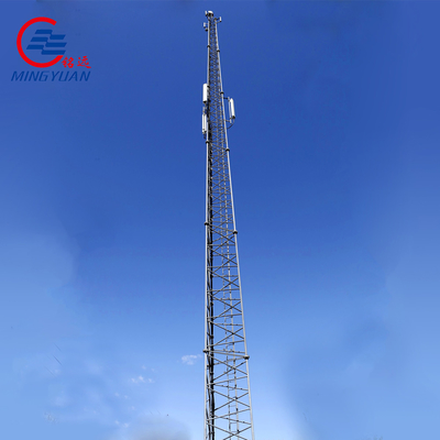 Doppelleitung HDG bemasten Gebrauchs- Fernleitungs-Stahl-Pole-achteckiges polygonales zugespitzt