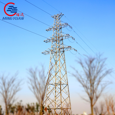 Selbsttragendes Energie-elektrisches Gitter-Stahlturm-Fernleitung Polen vier mit Beinen versehen