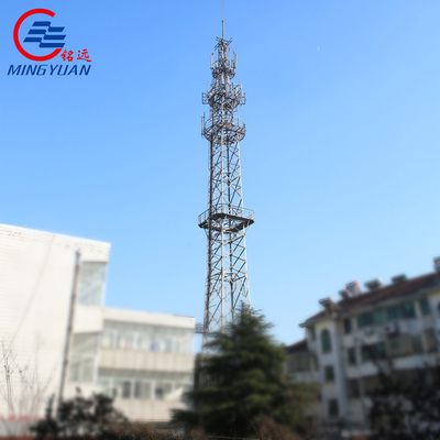 Galvanisierte Q355B vergittern Stahlturm-elektrischen Fernleitungs-Metallhochspannungswinkel
