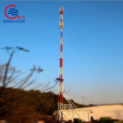 Antennen-Mast-Turm-Telekommunikations-Radioturm HDG-Soems achteckige