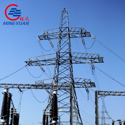 Hochspannungs-Doppelkreisschrankturm 66 Kv Spannung