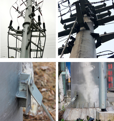 Hochspannungs-Doppelkreisschrankturm 66 Kv Spannung